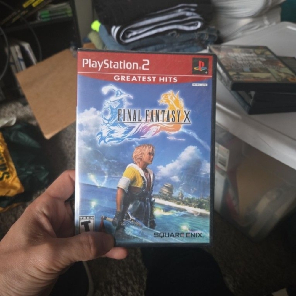 Final Fantasy X for PlayStation 2 - Blue Cover